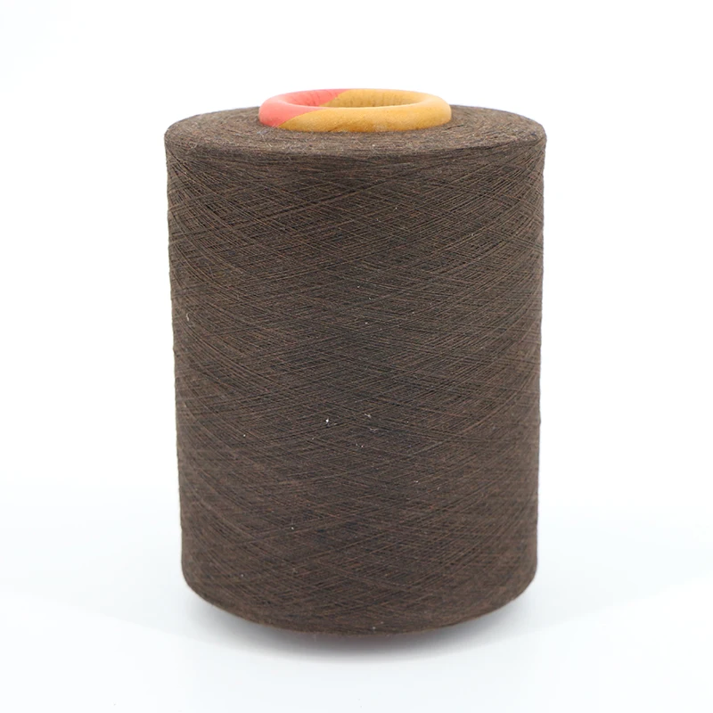ne 30/1 organic 65 % polyester 35 % cotton yarns for weaving