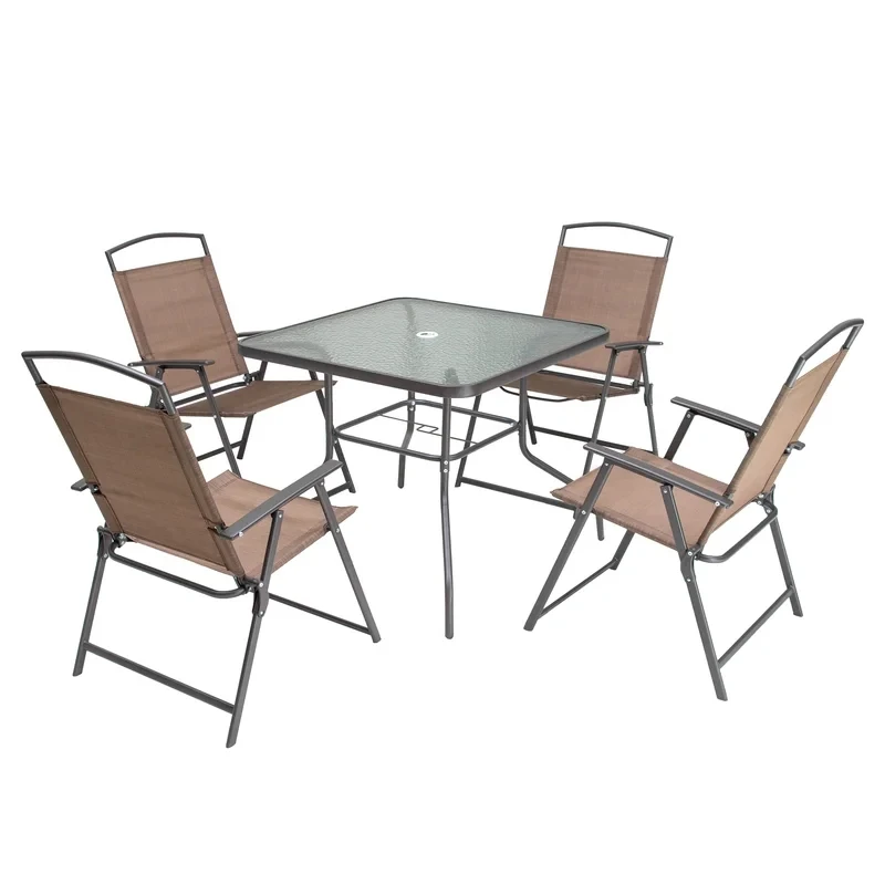 
Hot Sale restaurant Outdoor garden set dining furniture patio table and chair set Outdoor furniture 