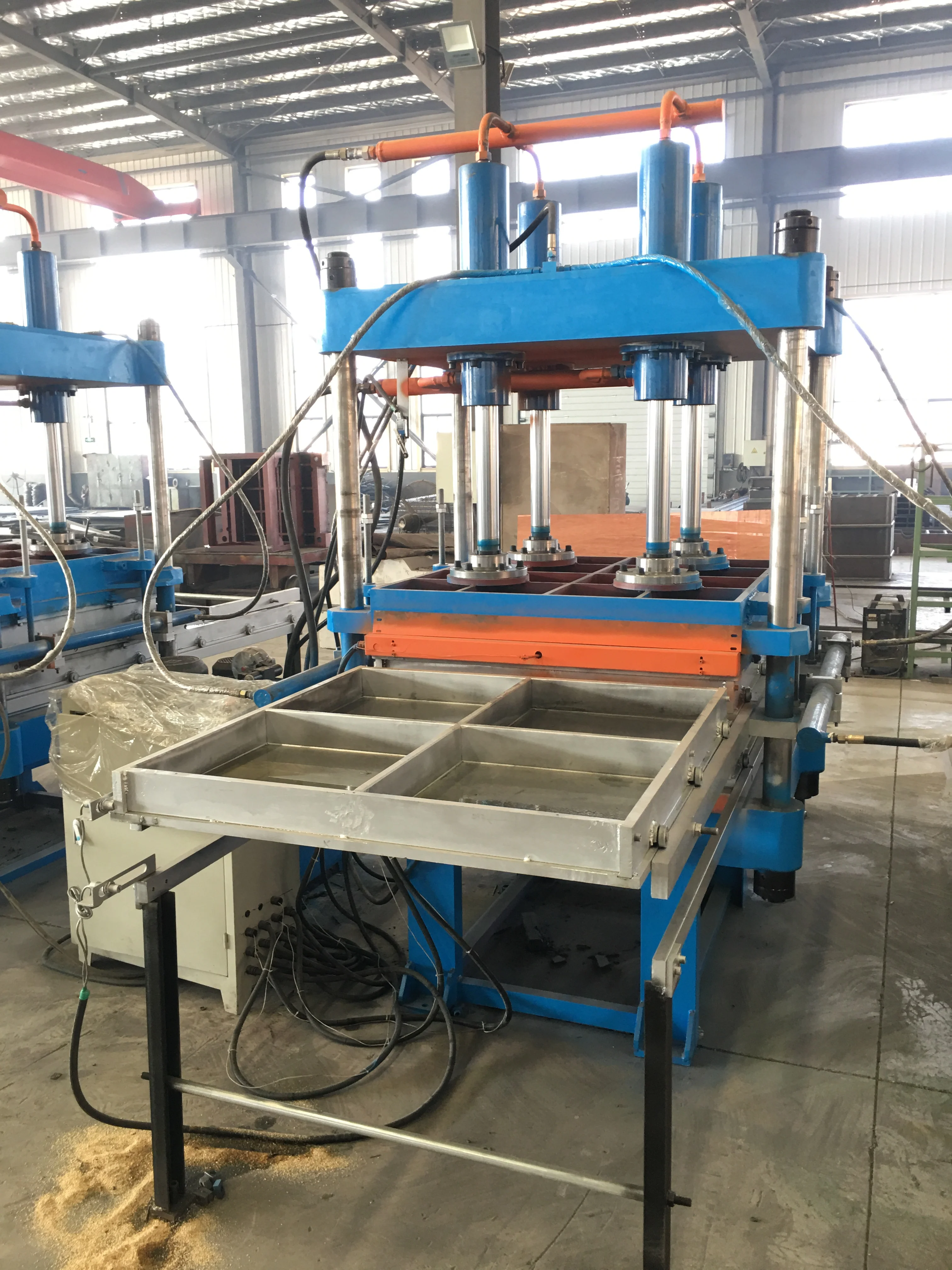 Hot sale rubber tile vulcanizing press manufacturing product making machinery