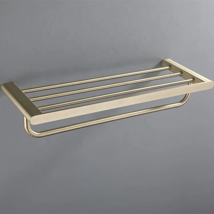 High Quality Luxury 304 Stainless Steel Gold Bathroom Accessories Set