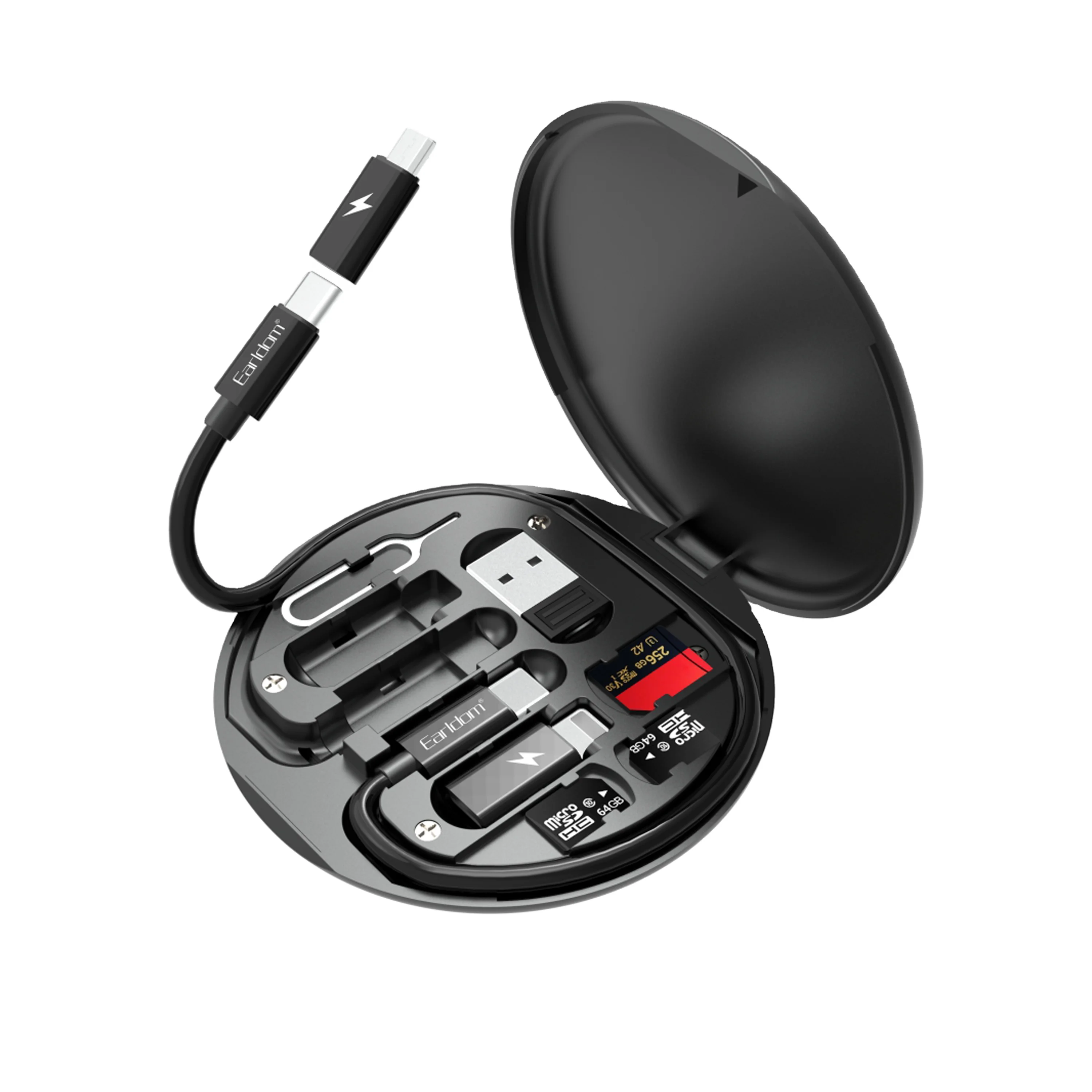 EARLDOM 5 in 1 usb charging cable Usb Cable Set multi charging cable fast charge for phone usb