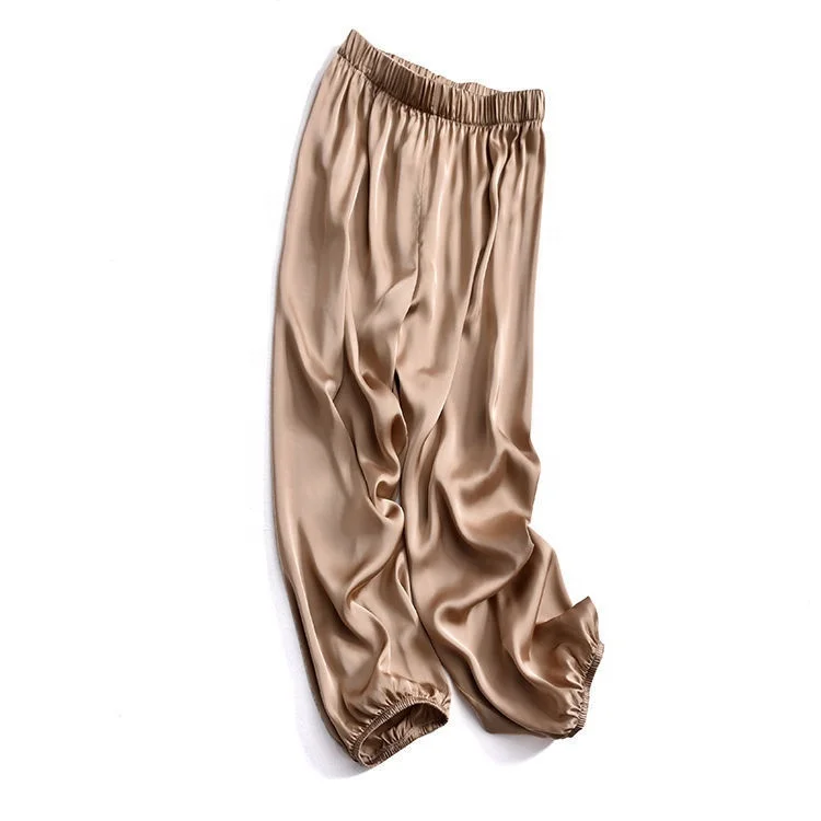 2020 Wholesale Summer Women Girl Casual High Elastic Waist Loose Oversized Joggers Sweatpants