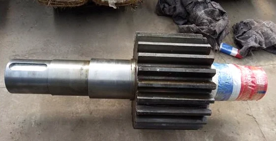 High precision machining cement rotary pinion steel cast heavy duty pinion