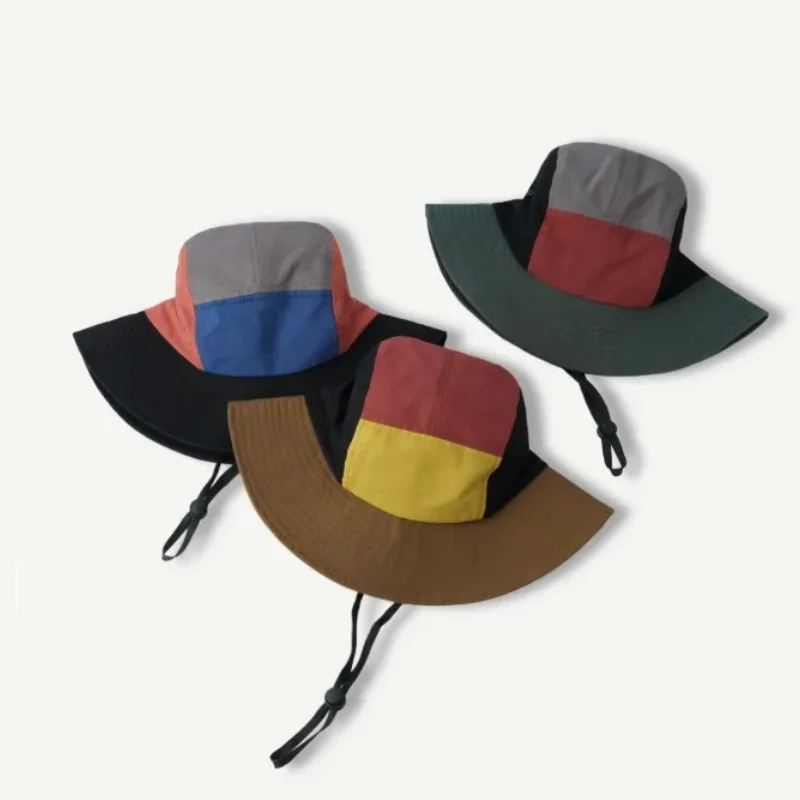 Шапка-ведро на шнурке