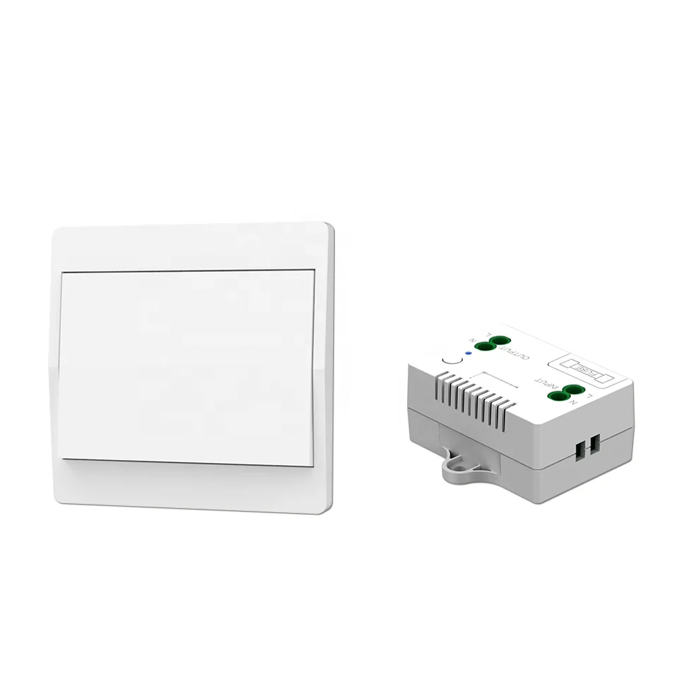Self-powered wireless remote control switch Wiring-free smart  household electric light button rocker switch