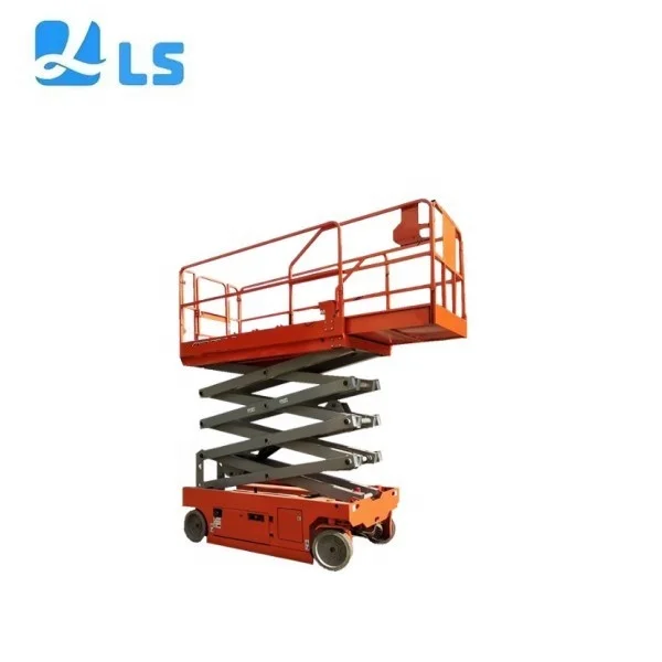 Spot cheap4 Meters 6m 8m 15m Mobile Hydraulic Battery Trailer Electric Scissor Lift Table Lift Table Platform Lift Scissor 10m