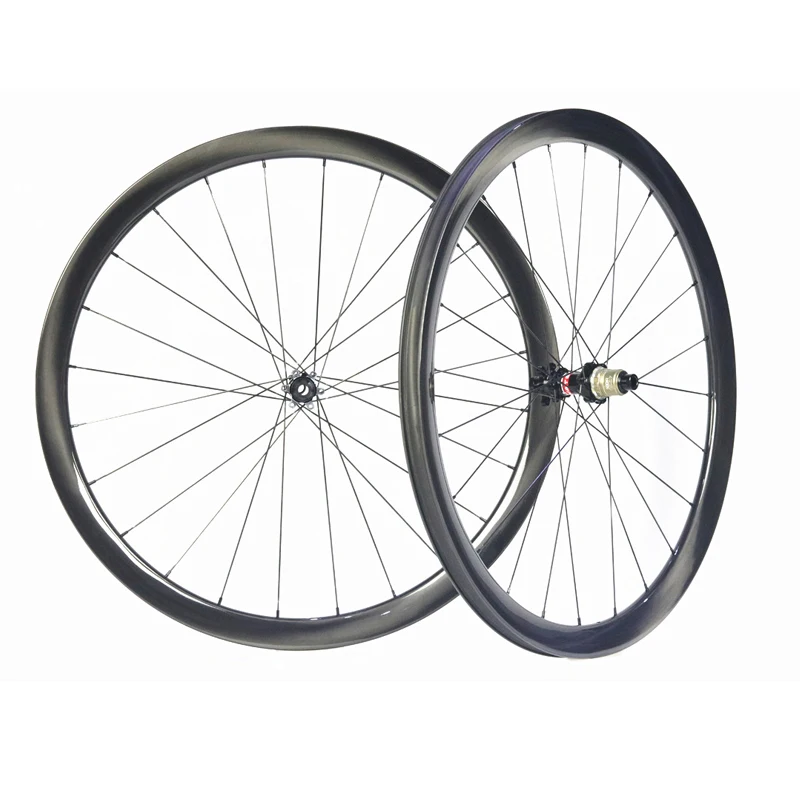 New Model Carbon Wheels Clincher 700C 38mm Depth Carbon Road Bicycle Wheels