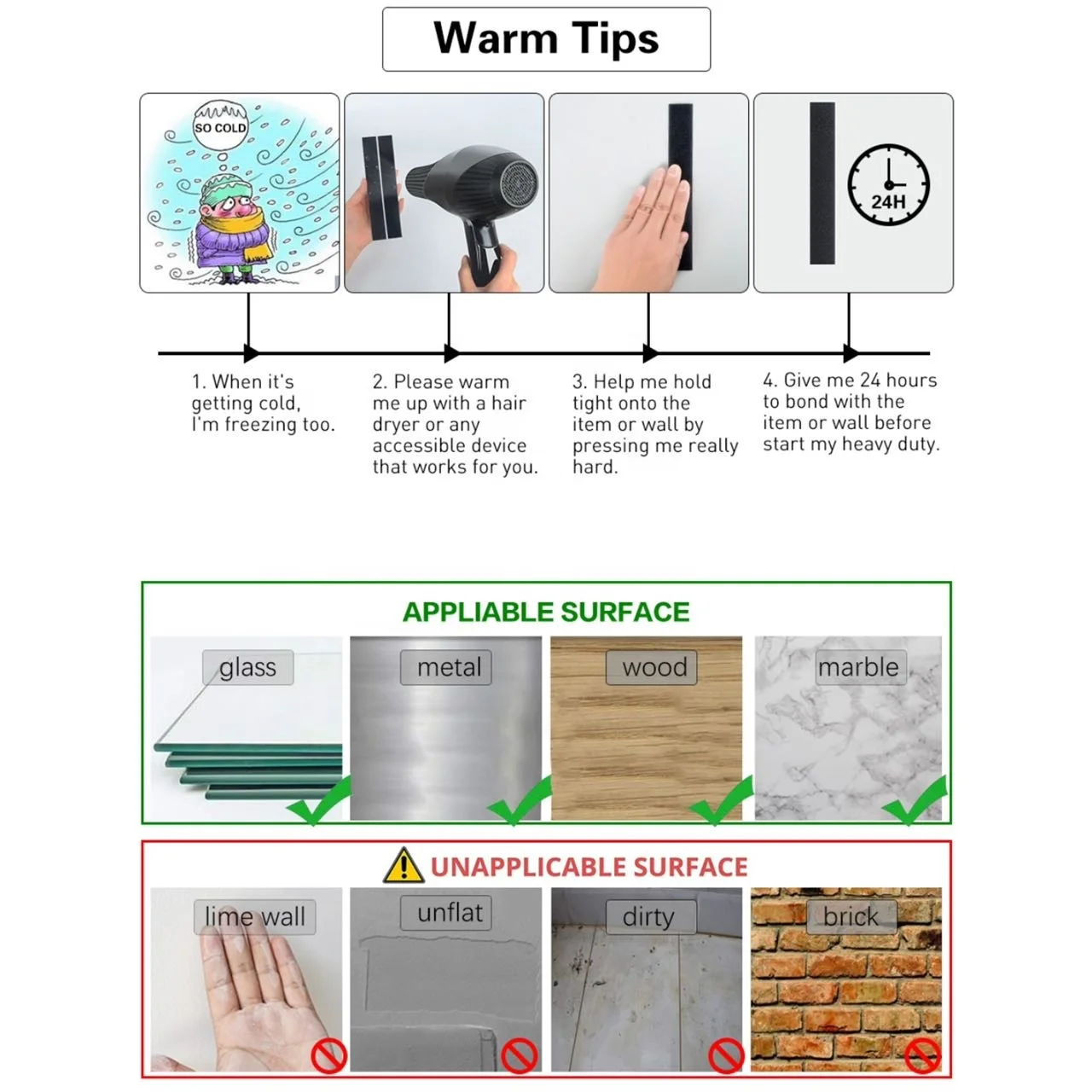 1/2 дюйма прочность липкая задняя крепеж крюк и петля на застежке-липучке полоски с клеем