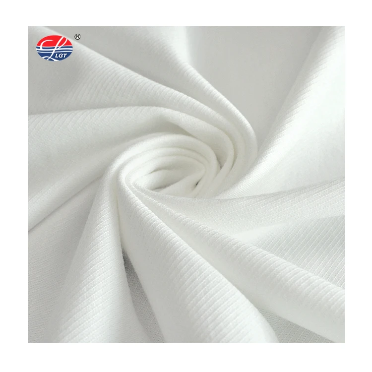 High Quality NR 64%rayon 27%nylon 9%Spandex Double feced Knitted Ponte De Roma Fabrics with Regular striped