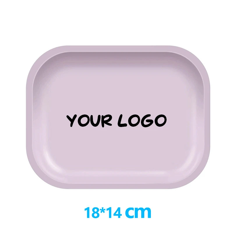 High Quality Serving Trays Custom Metal Tin Rolling Tray Silicone Tray Wholesale
