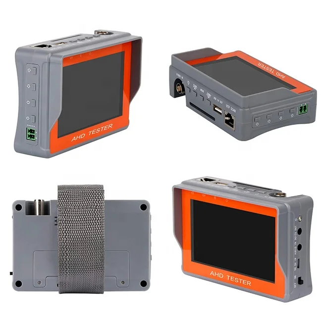  2019 Портативный 4 в 1 ЖК-монитор CCTV тестер камеры видео монитор pro для 5MP AHD TVI CVI