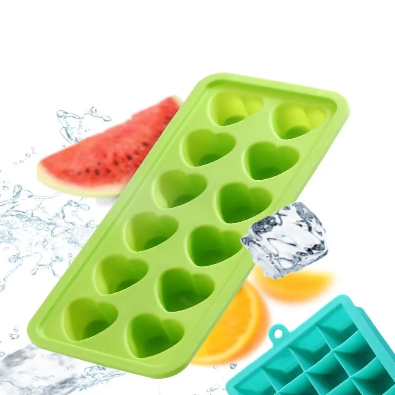 Silicone Simplicity Quick Frozen Easy Demoulding Ice Cube For DIY Ice Cream Home Use