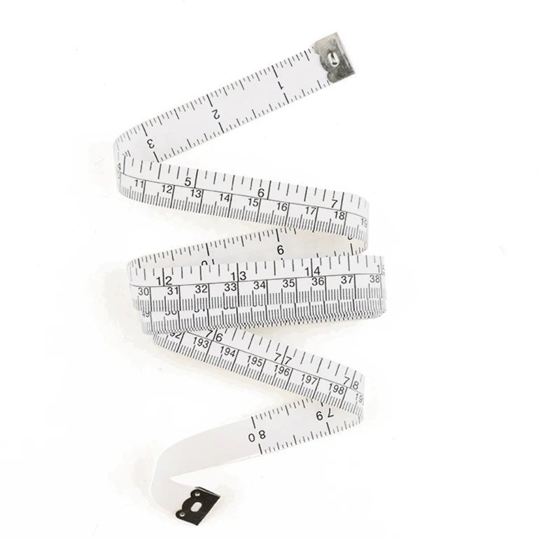 
Cheap price in stock product 2m 80inch inch cm white tailor tape measure tailor ruler 