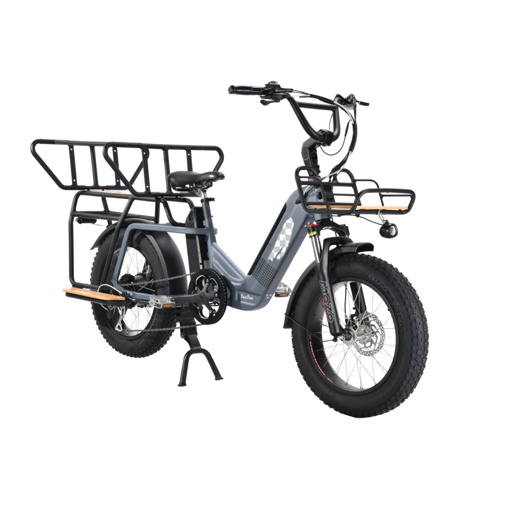 Maximized Performance 20in Electric Delivery Bike Dual Battery 500W Motor Hydraulic Disc Brake