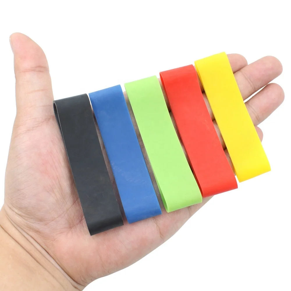 Physio Rehabilitation Stress Relief Mini 16cm Training Latex Hand Finger Resistance Bands