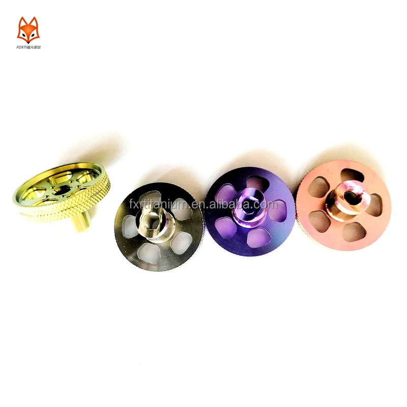 factory custom CNC product Gr5 colorful anodized PVD coated motorcycle brake lever swing arm Titanium Rear brake rocker arm part