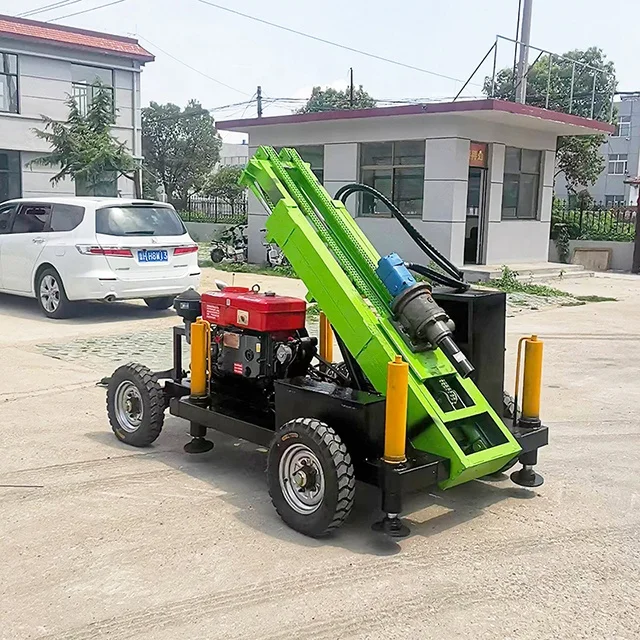 Xiongtai QK-200L небольшая пневматическая новая Высокоэффективная гусеничная портативная буровая установка