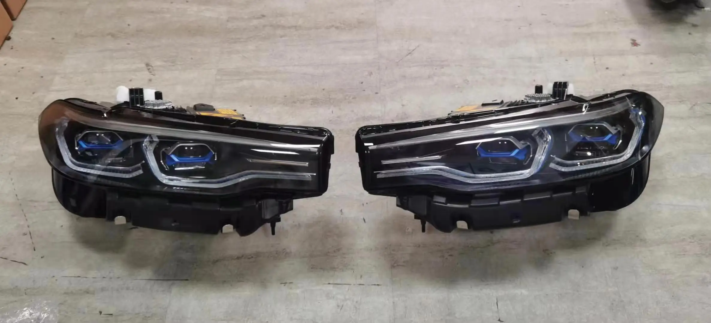 X7 Laser  headlight for BMW 2019-2022 X7 G07 high configuration original used headlight aftermarket replacement DRL