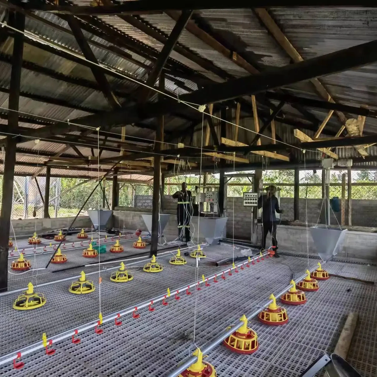 Chicken House Plastic Slat Floor Mesh Poultry Coop Cage Mat