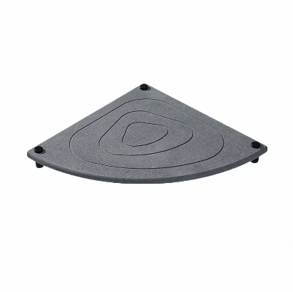 Premium Quality Diatom Mud Quadrant Double Layered Storage Racks Shower Drain Tray With China Good Service