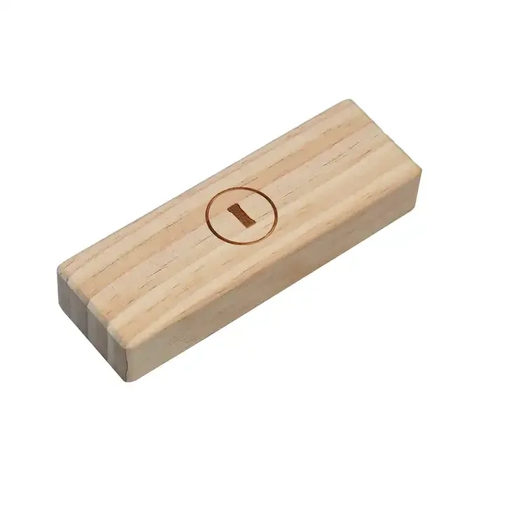 Custom Giant Janga Wood Blocks Game Set Jumbo Classic Wooden Tower Game De Madera Outdoor for Adults in Box Unisex Wood Bricks