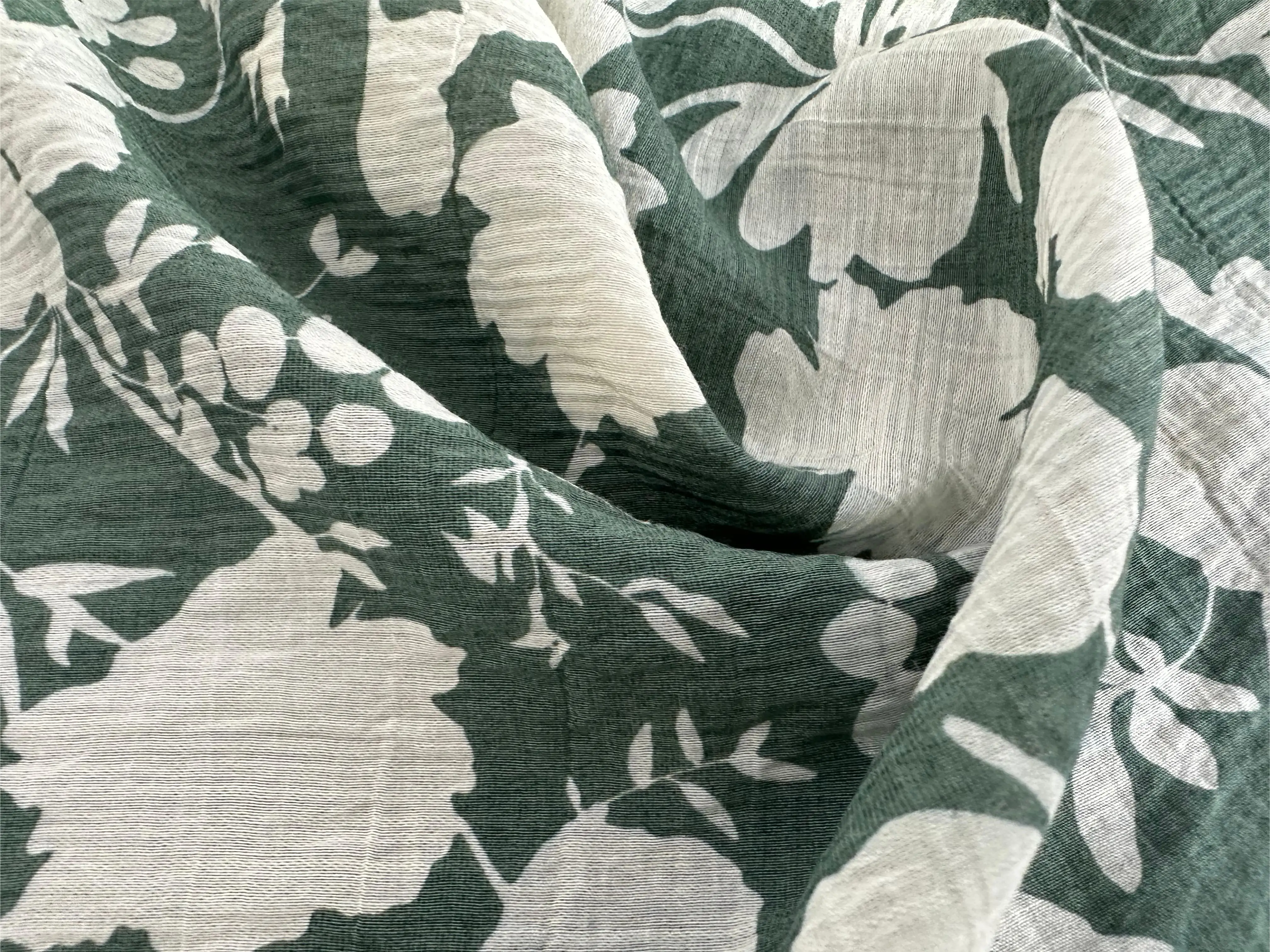 Monofilament Viscose Crepe Mixed Fabric Product