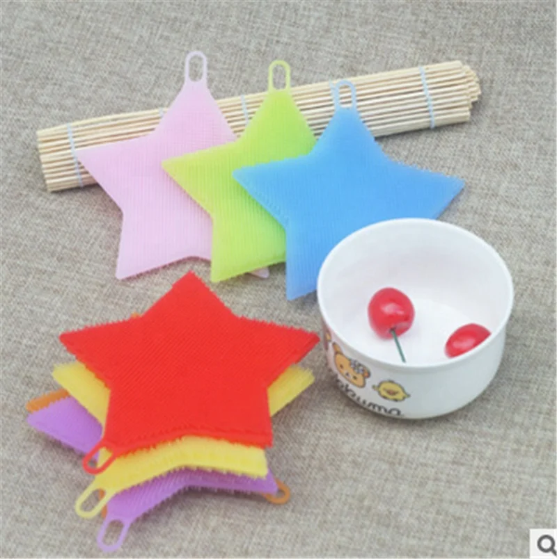 High Quality Household Washing Brushes Kitchen Durable Silicone  Cleaning Brushes