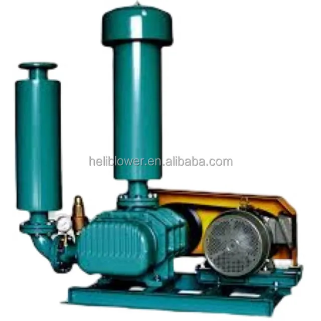 High quality diesel electric roots type blower for shrimp crab fish aquaculture