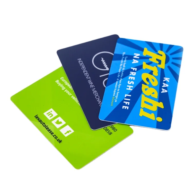 Customized High Quality Factory Price Smart Chip 13.56Mhz Nfc PVC Card