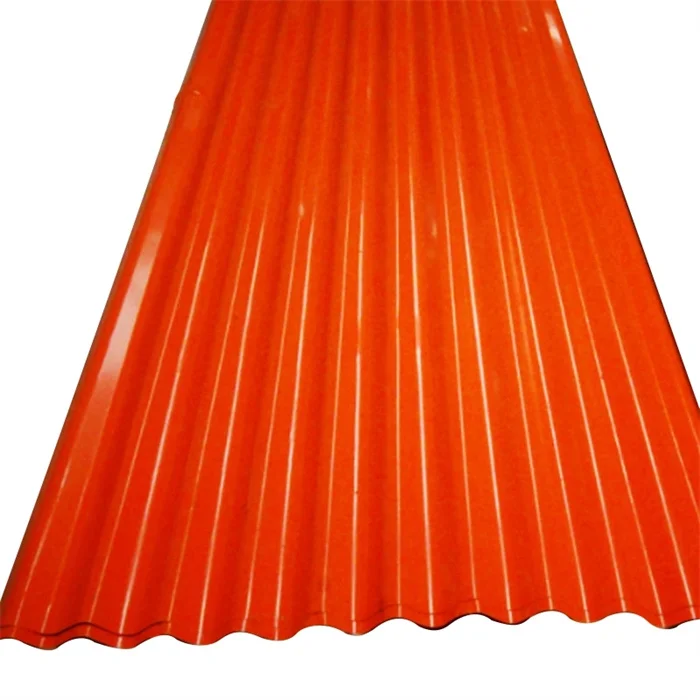 Galvanized corrugated steel roofing sheet