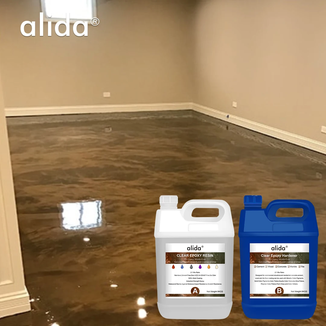Odorless Clear Epoxy Resin for Floor