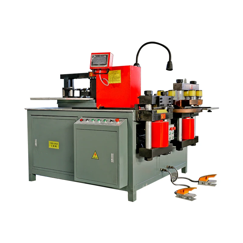 Новая CNC гидравлическая 3 в 1 закрытая машина для обработки шин для трансформатора