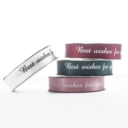 Large Stock Factory Price Packing Gift Solid Color Single Face Satin Ribbon Wholesale 2.5cm For