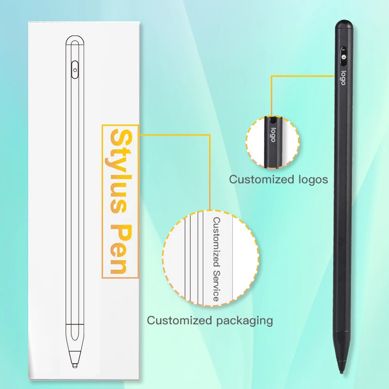 YKS Active Capacitive Metal Stylus Pen For An Droid&ios Universal Tablet Touch Pen Smooth Writing Touch Screen Pen