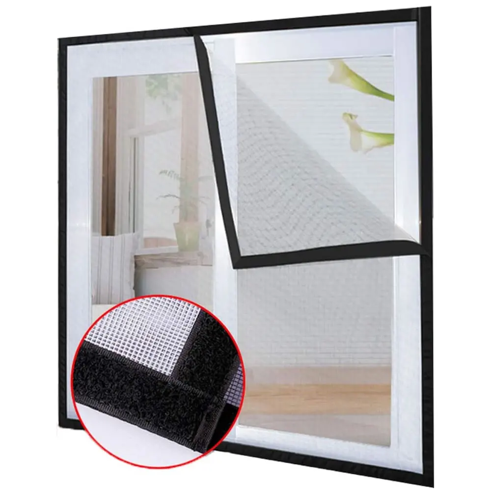 Wholesale Mosquito Mesh Screen Room Anti Mosquito Window Curtain Protector anti mosquito fly bug door window screen