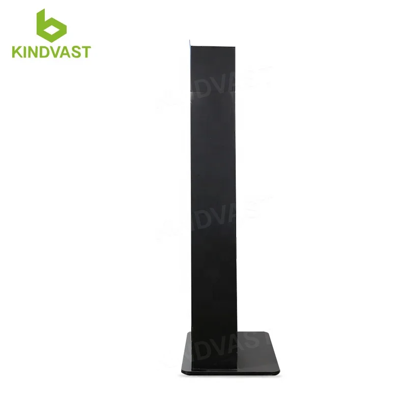Free standing totem pop hanger promotional hook display advertising cardboard card display