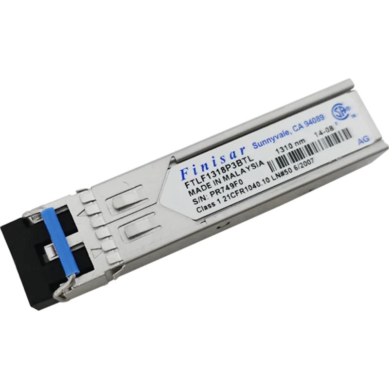 Finisar II-VI 1000BASE-LX and 1G Fibre Channel (1GFC) 10km Industrial Temperature Gen3 SFP FTLF1318P3BTL Optical Transceiver