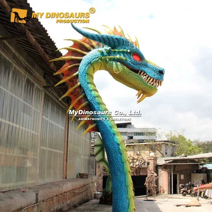 MyDino Роботизированная аниматронная голова дракона
