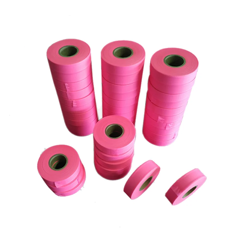 Custom logo glow in dark letters fluorescent tie laser pe pvc warning tape