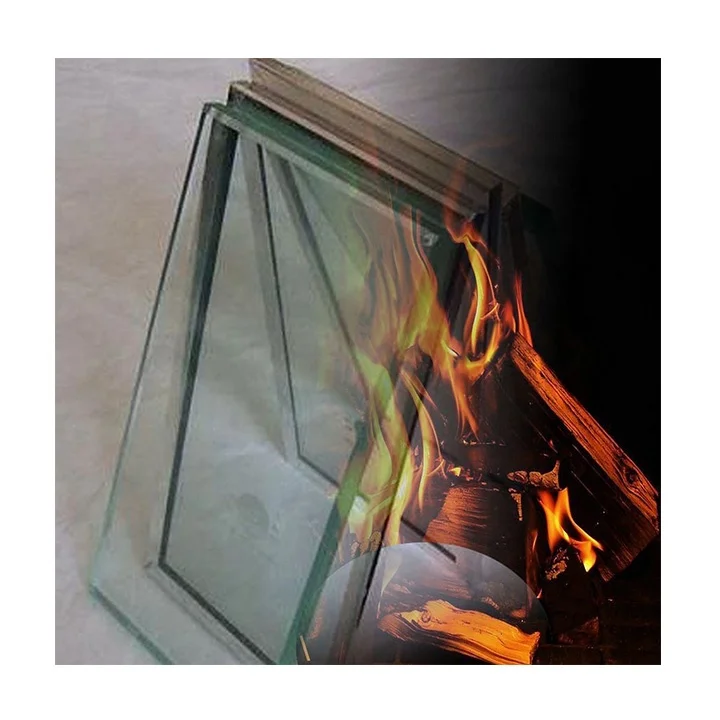 6mm 8mm 10mm 12mm 15mm Fireproof tempered glass fire retardant glass fire resistant Fireproof glass for door/windows