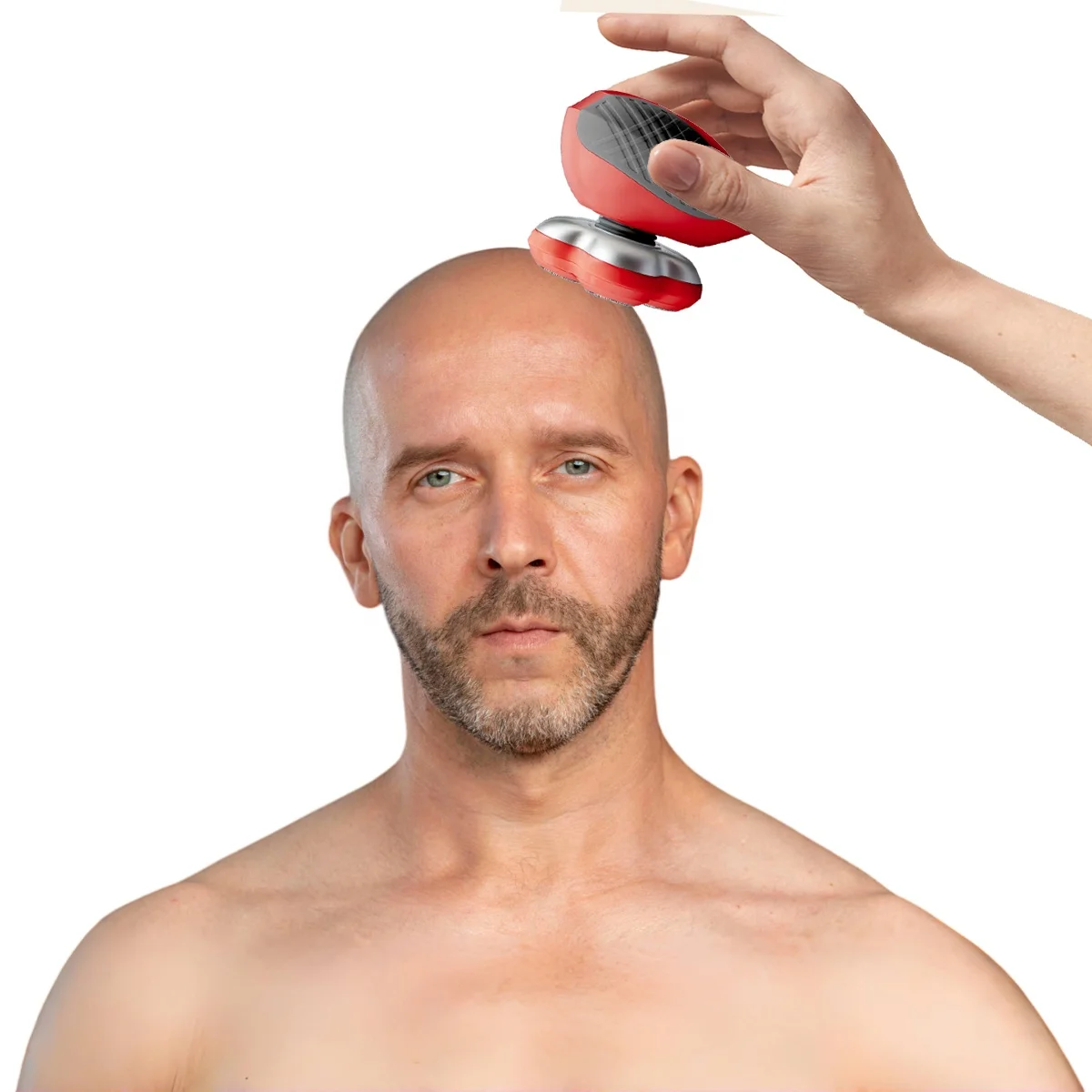 Bald Head Electric Beard 5 Blade Rechargeable Electric 3 In 1 Body Shavers Hair Removal Appliances Clipper Mens For Bald Male