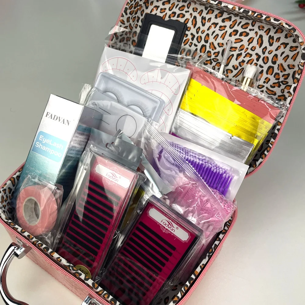 Wholesale Lash Tech Supplies Individual Diy Lash Training Kit Full Makeup Set New Starter Friendly Eyelash Extension Kits