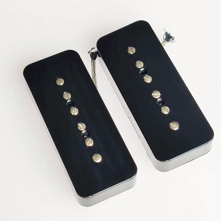 Оптовая продажа 5 магнитов Alnico черный humbucker размер P90 электрогитара пикап сделано в Китае