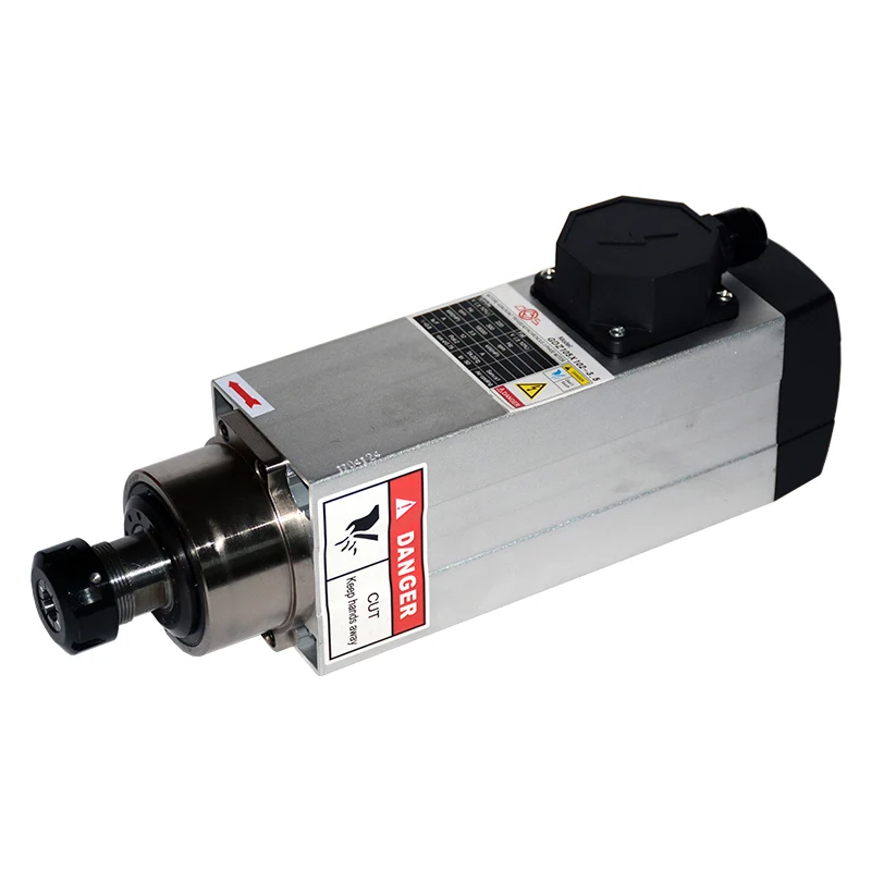 motor for wood engraving machine 24000 rpm 1.5kw water cooled spindle 80mm-1.5KW-ER16-220V