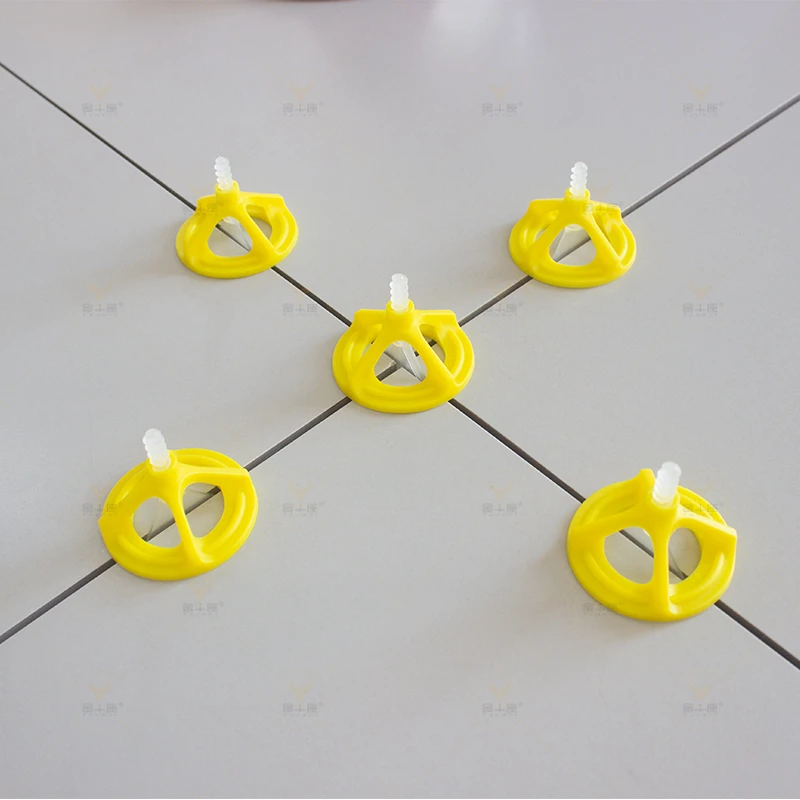 JNZ Best Selling 1mm 1.5mm 2mm 2.5mm 3mm Tile Spacer Twister Levelling System Removable Tile Leveling System Tile Spacer