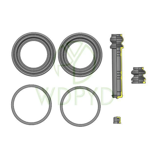 Тормозной суппорт Набор для ремонта изделий для MITSUBISHI PAJERO для Защитные чехлы для сидений, сшитые специально для SUZUKI GRAND VITARA для MAZDA CX-7 MR510537 4605B866 LAY3-33-26Z 204526
