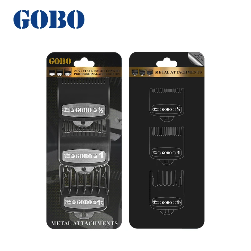 Professional accessories guard metal attachment 3 guide combs