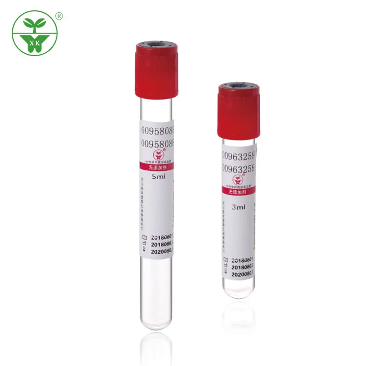
Production line edta k3 glass venous serum vacuum blood collection tube 