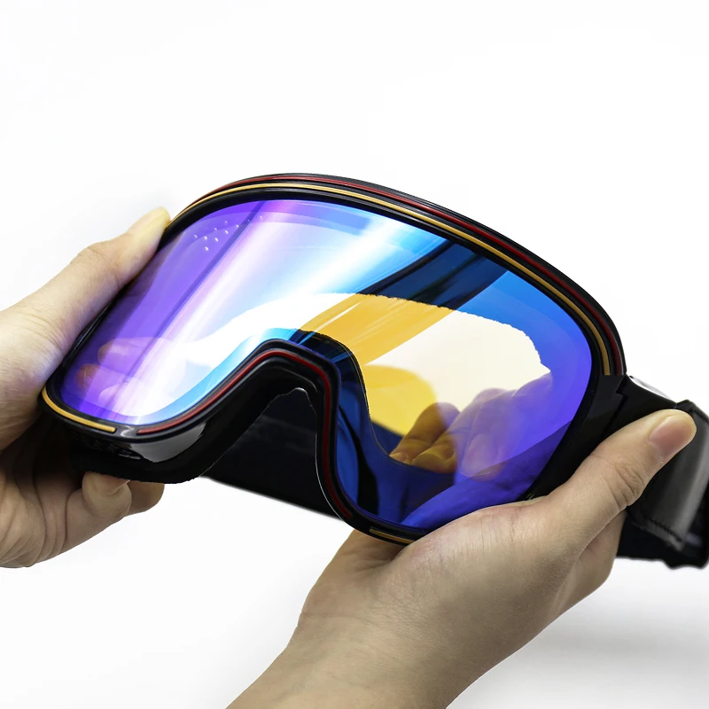 Wholesale Eyes Protection Fashion Shades Snow Ski Goggles Custom Logo Printed Ski Goggles