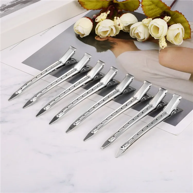 Duck Bill Hair Clips Metal Alligator Curl Clips Sectioning